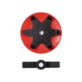 thumbnail image 1 of JASKFLY Lawn Mower 8 Inch Two Tooth and Six Tooth Replacement Mower Blade for Paddy Fields and Dry Land All-Terrain Cutting,Tools/Office|Metal,Red, 1 of 9