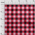 thumbnail image 1 of oneOone Silk Tabby Fabric Gingham Check Printed Craft Fabric BTY 42 Inch Wide, 1 of 4