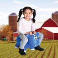 thumbnail image 4 of Farm Hoppers Videurs d’animaux Vache, Bleu, 4 of 4