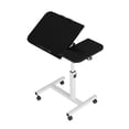 thumbnail image 2 of Ourlova Overbed Table with Wheels Height Adjustable Over Bed Table Movable Rolling Bedside Table Standing Desk Bed Table for Hospital and Home Use, 2 of 8