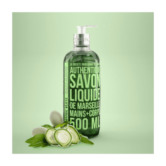 Savon Liquide de Marseille Amande Verte 500 ml