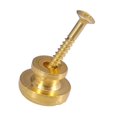 thumbnail image 4 of 2 Pcs Guitar Strap Button Locks Secure Screw Bass Ukulele Belt Buckle Buttons, 4 of 9