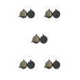 thumbnail image 2 of ZLight Bike Brake Pads Disc Parts Bicycles Accessory Bike Component Semi-Metallic Cycling Braking Pad for Repair Maintenance Type 28 5Set, 2 of 6