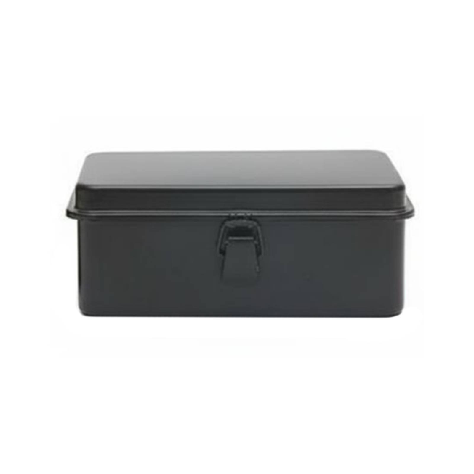 kowaku Metal Toolbox Multi-Purpose Metal Tool Storage Heavy Duty Portable Tool Chest for DIY Enthusiasts, Mechanics, Car, Garage, Job Site, Black, 190 Mini