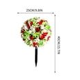 thumbnail image 3 of Fake Tree Rose Tree Outdoor Decoration Fashionable Scene Arrangement Decoration Simulation Flower, 3 of 5