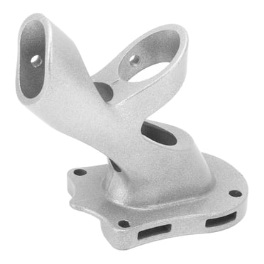Metal Flag Mount, 45 Degree Flag Pole Holder Mounting Bracket Outdoor Flag Holder For Outside House