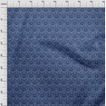 thumbnail image 3 of oneOone Cotton Poplin Fabric Leaves & Floral Block Decor Fabric Printed BTY 42 Inch Wide, 3 of 4
