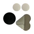 thumbnail image 2 of TopLLC Car Rearview Mirror Heart-shaped Mall Circular Mirror Reverse High-definition Heart-shaped Large Field Rearview Auxiliary Mirror Cars rearview assist mirror, 2 of 9