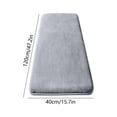 thumbnail image 3 of 47in Extra Large Corals Fleece Bath Mat Soft Shaggy Bathroom Rug Non-Slide Latex Backing Absorbent Quick Dry Machine Washable Floor Carpet for Bathtub Shower Sink Doorway Home Decor, 3 of 8
