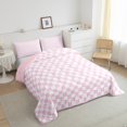 thumbnail image 4 of Erosebridal Plaid Buffalo Bedding Twin Comforter Set, Checkered Down Comforter, Rectangle Room Decor, Reversible 2-Piece, 4 of 8