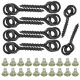 thumbnail image 4 of Bait Screws, 10pcs with 20pcs Carp Rig Ring Stops, Simple Design Light Compact for Carp Fishing Tackle, 4 of 7