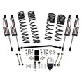 thumbnail image 2 of Fits 2018-2023 Jeep Wrangler JL Skyjacker Suspensions Lift Kit Suspension JL40RBKXLT ADX 2.0 Aluminum Body Remote Reservoir; 4 Inch Front Lift; 4 Inch Rear Lift, 2 of 2