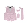 thumbnail image 1 of Omega Button Vest Formal 4 piece Dress Kit - Pink/White - 3X-Large, 1 of 1