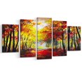 thumbnail image 2 of Impression sur toile « Walk Through Autumn Forest » Design Art, 2 of 2