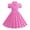 Hot Pink, variant on Ketyyh-chn99 Flower Girls Bridesmaid Dress Princess Girls' Dress Short Sleeve Polka Dot Dress Doll Children's Summer Dress Size for 5-6 Years,Yellow