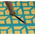 thumbnail image 3 of Vargottam Indoor/OutdoorTablecloth58x120 Inch Rectangle Tablecloth with Umbrella Hole and Zip- Waterproof PatioTableCloths- TableCovers for Backyard RectangularTable- Yellow, 3 of 5