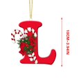 thumbnail image 3 of Vaidha 26 Letters Christmas Tree Decoration Pendant Christmas Tree Ornaments Personalized DIY Christmas Ornaments Christmas Decoration Xmas Tree Hanging Decor, 3 of 3
