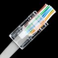 thumbnail image 4 of 100PCS Ethernet Cable Crimp Connector RJ45 End Cat 6A Network Cable Connector, 4 of 8