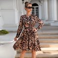 thumbnail image 1 of Vêtements de Printemps Vêtements pour Femmes Robe à Manches Longues Col en V Mode Soirée Élégante Cadeaux, 1 of 8