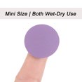 thumbnail image 3 of Unique Bargains 25 Pack 1-Inch Purple Sanding Discs 1500 Grits Hook & Loop Professional Aluminum Oxide Sandpaper Mini Size, 3 of 5
