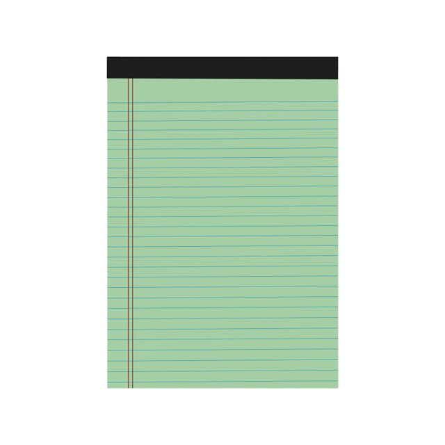 WRKEKC Liquidation Cahier A4 Détachable Ensemble de 4 - Bloc-Notes de 100 Pages Ligné à l'Horizontale avec Reliure Rabattable, Papier Épais Mémo Planificateurs (29.6x12.7cm)
