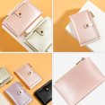 thumbnail image 2 of 1pc Female Creative Creadit Cards Holder Zipper Money Wallet PU Leather Purse, 2 of 7