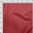 thumbnail image 3 of oneOone Georgette Viscose Red Fabric Asian Floral Block Sewing Craft Projects Fabric Prints By Yard 42 Inch Wide, 3 of 5