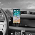 thumbnail image 1 of Convient pour Land Rover pour Defender 2020 - 2025 Support de Téléphone Noir pour Montage d'Aération de Voiture -, 1 of 4