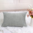 thumbnail image 3 of Unique Bargains Soft Corduroy Corn Striped Decorative Throw Pillow Cover, 3 of 9
