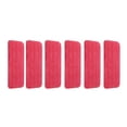 thumbnail image 1 of 6 - Piece Set of Microfiber Flat Mop Replacement Cloths for Water Spray Mops, 1 of 6