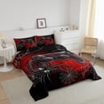 thumbnail image 3 of Erosebridal Video Game Comforter Sets Queen Size,Spider Wed Bedding Queen Comforter Set,Gamepad Room Decoration,Reversible,3Pcs, 3 of 8