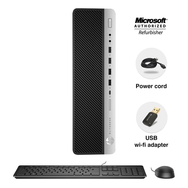 HP ELITEDESK 800 G3 SFF Computer - Intel Quad Core I7-6700 3.4 GHz