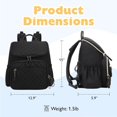 thumbnail image 2 of LINMOUA Backpack Backpack Bag Mummy Large Capacity Bag Mom Baby Multi-function Outdoor Travel Diaper Bags For, 2 of 2