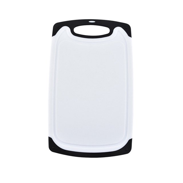 Household 2-sided Cutting Board Plastic Chopping Board with cutting board plastic Juice Groove Kitchen Tool