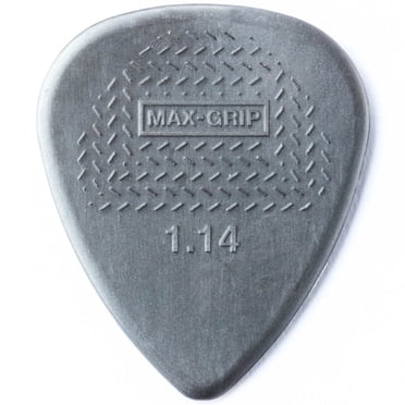 Dunlop Max-Grip Pics de Guitare Standard en Nylon - 1,44 mm, Lot de 12