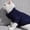 Navy, variant on TIMIFIS Dog Clothes Winter Dog Clothes Puppy Pet Cat Sweater Jacket Coat For Small Dogs Dog Apparel & Accessories - Fall