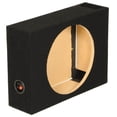 thumbnail image 1 of QPower Boîtier de Caisson de Basses à Évent Peu Profond, Boîtier de Haut-Parleur de Subwoofer Simple 10 Pouces, 1 of 9