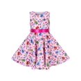 thumbnail image 1 of Girls Dress Back School Gift Letter School Cone Ribbon Bow Sleeveless 6 Years, 1 of 1