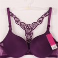 thumbnail image 3 of Femmes avant Fermeture Dentelle Racer Dos Pousser Soutien-Gorge Sans Coutures Racerback Soutien-Gorge, 3 of 6