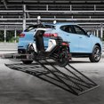 thumbnail image 3 of Gymax Fauteuil Roulant Électrique Pliant avec Attelage et Rameur, 3 of 10
