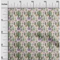 thumbnail image 2 of oneOone Silk Tabby Green Fabric Cactus Craft Projects Decor Fabric Printed By The Yard 42 Inch Wide, 2 of 5