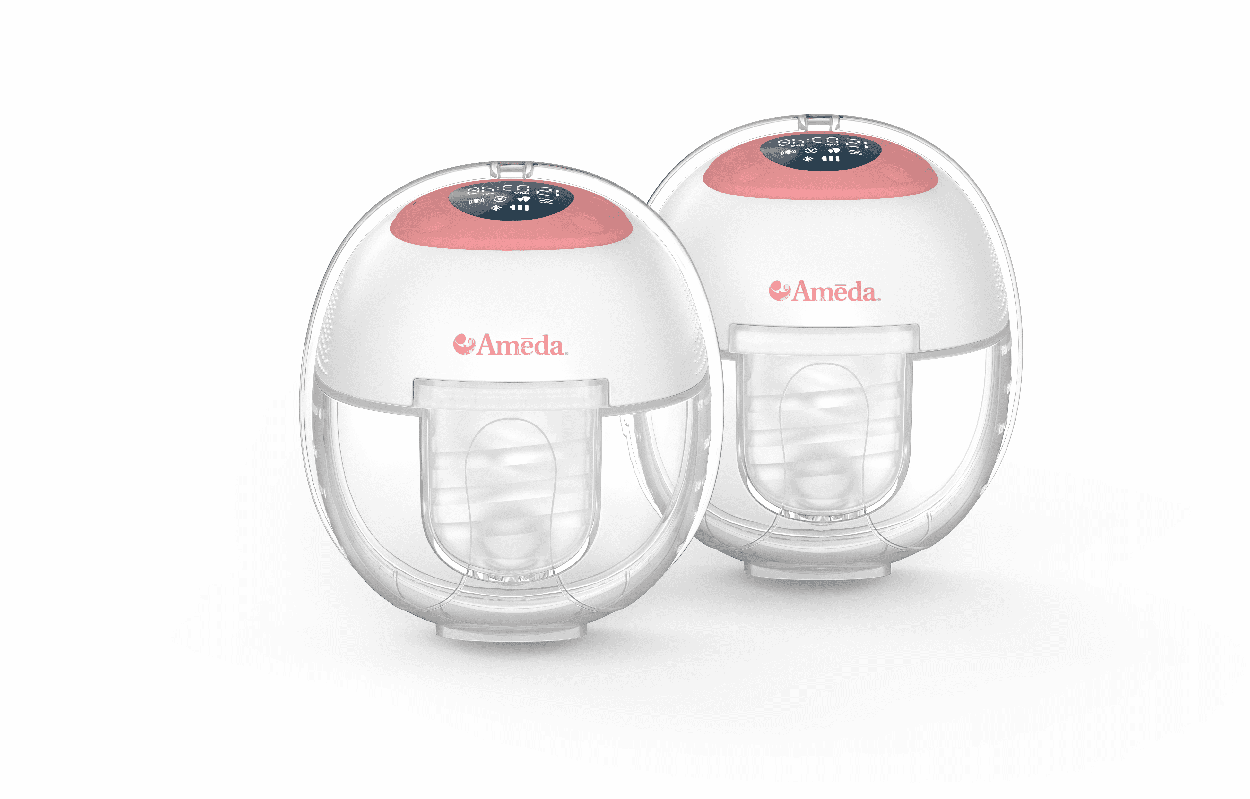 Ameda GLO Hands Free Wearable Breast Pump with Hospital Grade Suction for Ease in Breast Pumping