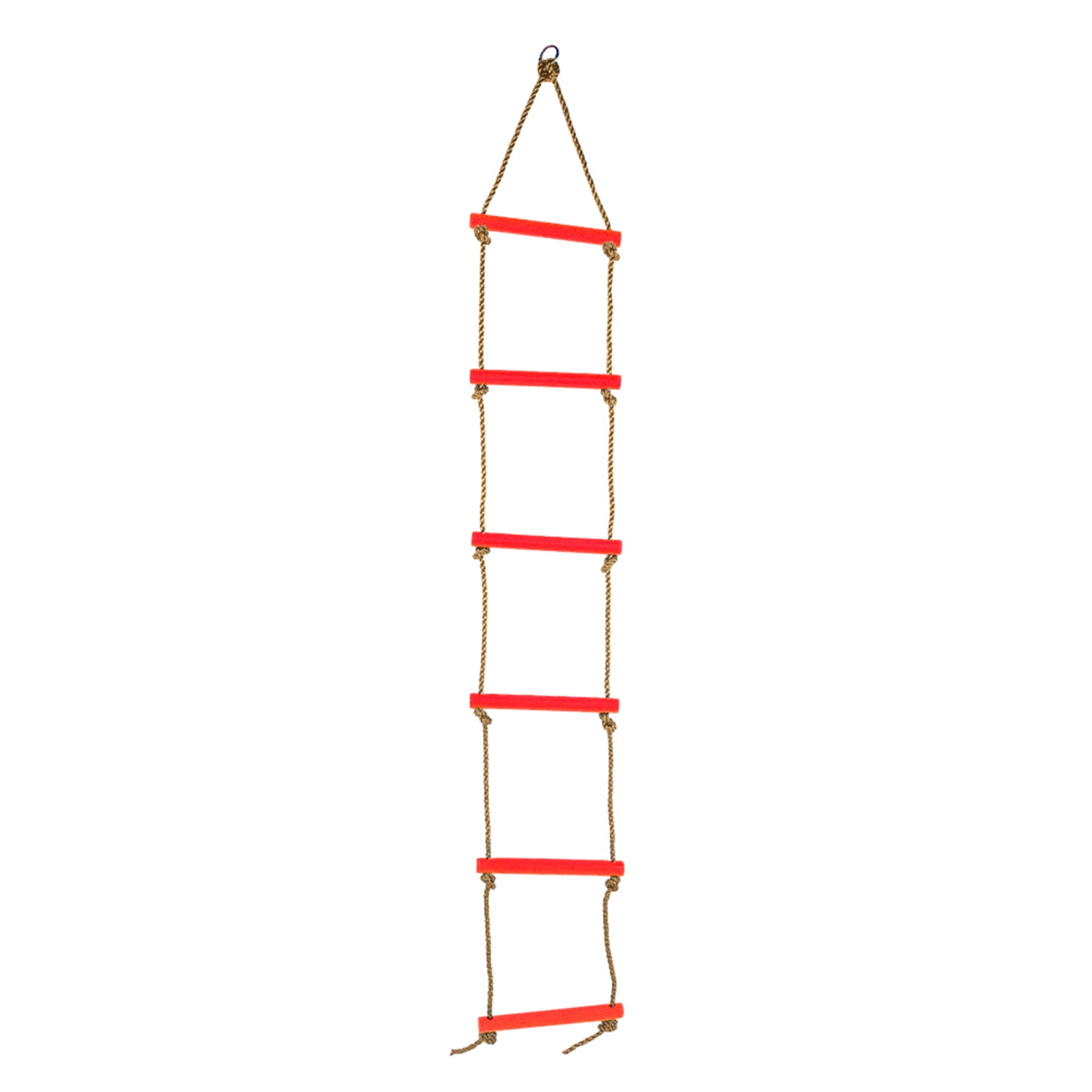 Children Ladder Toy,Outdoor Plastic SiX section Climbing Ladder Ladder Toy Finely Tuned Performance