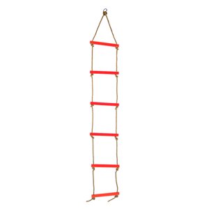 Children Ladder Toy,Outdoor Plastic SiX section Climbing Ladder Ladder Toy Finely Tuned Performance