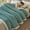Blue#13575, variant on Extra Thick Flannel Fleece Blanket | Double Layer Warm & Soft Throw for Bed, Couch, or Office Nap | 200x150cm (78.74x59.05in) | 1 Piece