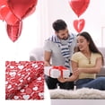 thumbnail image 4 of Amzcrzy Gift Bags Heart Shaped Packaging Paper Heart Shape Printed Wrapping Paper Valentine'S Day Gift Box Wrapping Paper Holiday Gift Wrapping Paper Valentine'S Day Gift Wrapping, 4 of 6
