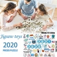 thumbnail image 1 of Puzzle Paper Puzzle 2020 New Year‘s Puzzle Home Parent Child Interactive Toys, 1 of 6