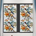 thumbnail image 2 of Rainbow Floral Static Cling Window Film Removable Decal For Glass Doors Privacy Sticker Botanical Designs No Sun Blocking, 2 of 5
