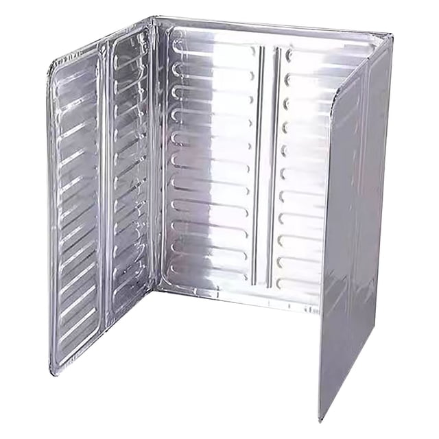 Cooking Utensils Product Guard Stove Splatter Guard Aluminum High Temperature Foldable Grease Shield for Fryer Cooking with 3 Oil
