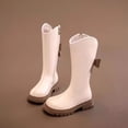 thumbnail image 2 of Boots for Girls Bow Knot Leather Long Barrel Princess Winter Fashion, 2 of 5